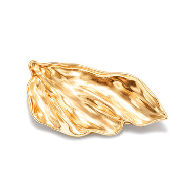 Dedication - Leave Shaped Brooch