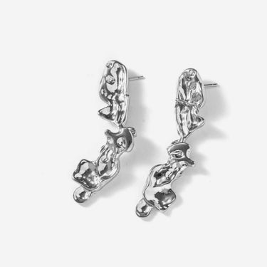 Overgrown - Golden Water Earrings