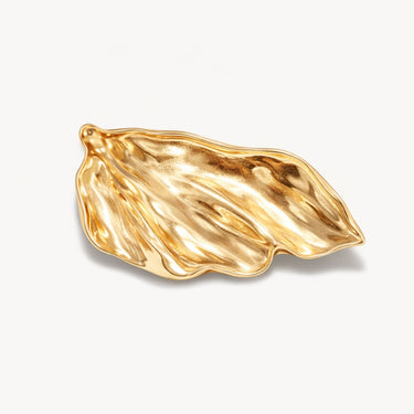 Dedication - Leave Shaped Brooch