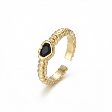 Black Heart Ring