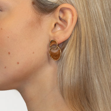 Infinity - Double Ring Earring