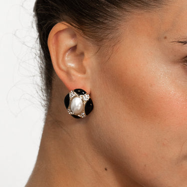 Piano - Vintage-inspired Earrings