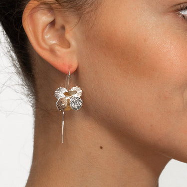 Fireworks - Gold & Silvery Earring