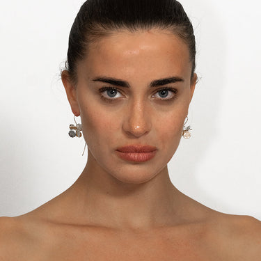 Fireworks - Gold & Silvery Earring