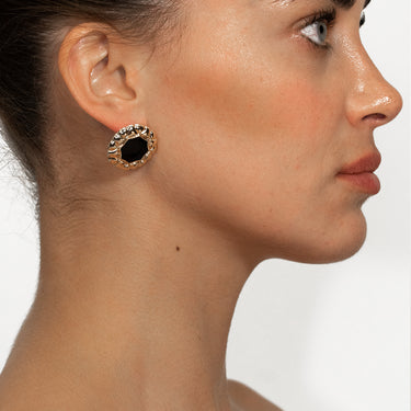 Emma - Classic Golden Earrings